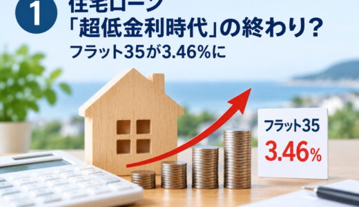 住宅ローン「超低金利時代」の終わり？ フラット35が3.46％に
